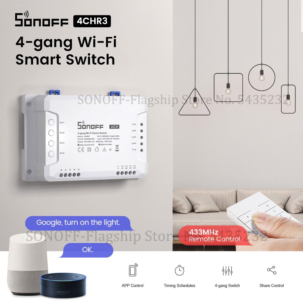 Home Automation Ideas - Sonoff-Interruptor do Módulo de Relé de