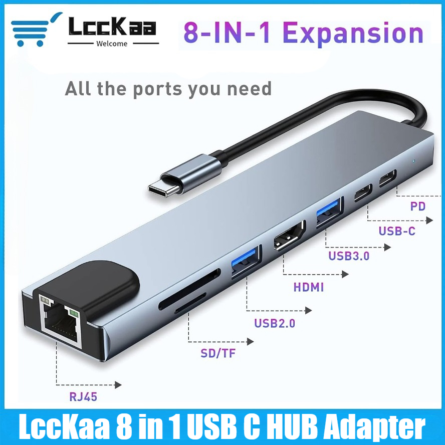 Home Assistant Sd - Hub USB C 8/7 em 1