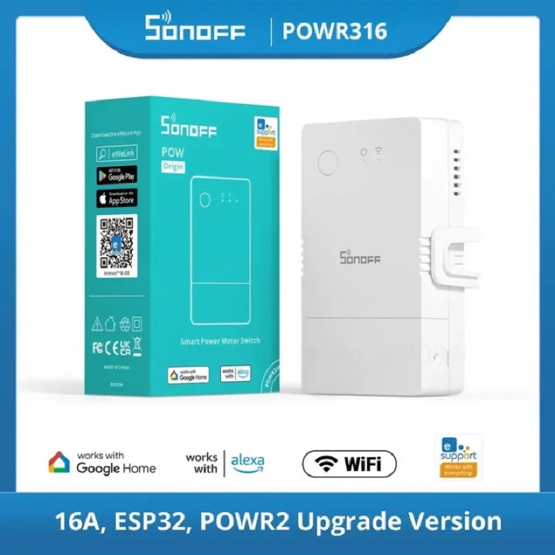 Sonoff Basic Switch - Sonoff power origem powr316 inteligência medidor