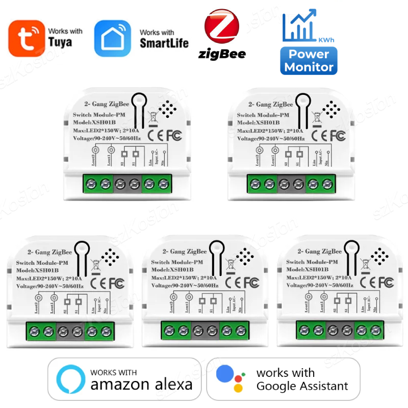 Home Automation Ideas - Tuya zigbee3.0 interruptor inteligente 1/2 gang