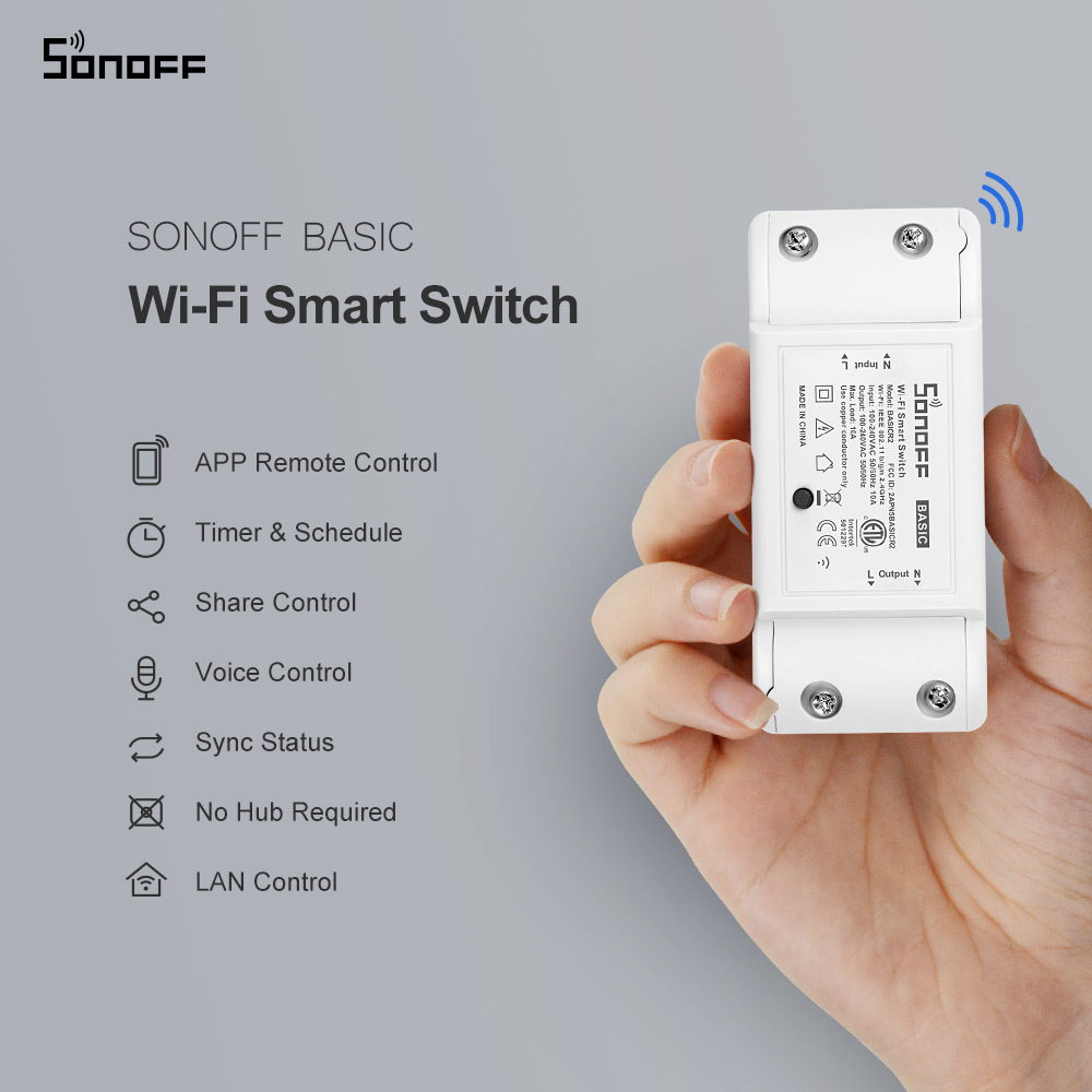 Itead SONOFF Basic R2 Básico I - Sonoff Basic Switch avaliação e preço