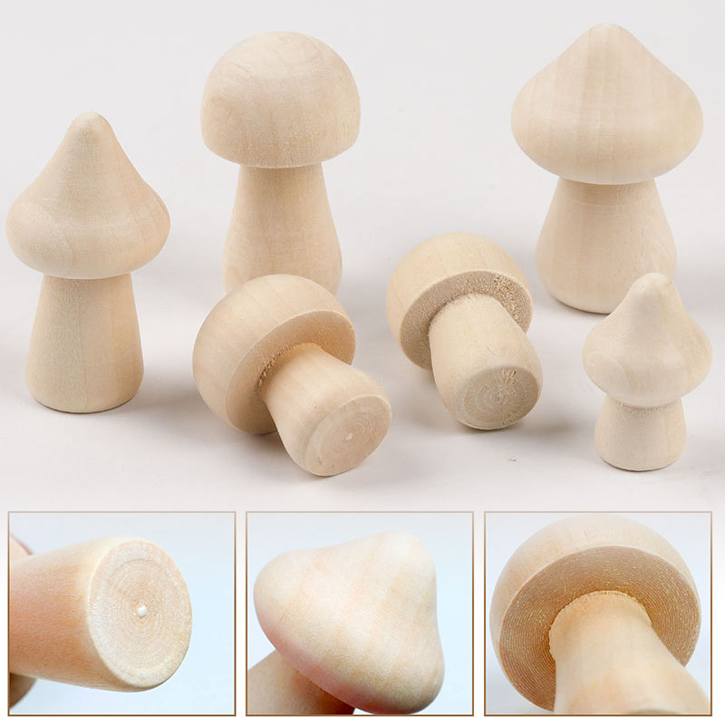 5 pçs mini cogumelo de madeira - Diy Automation Projects avaliação e preço