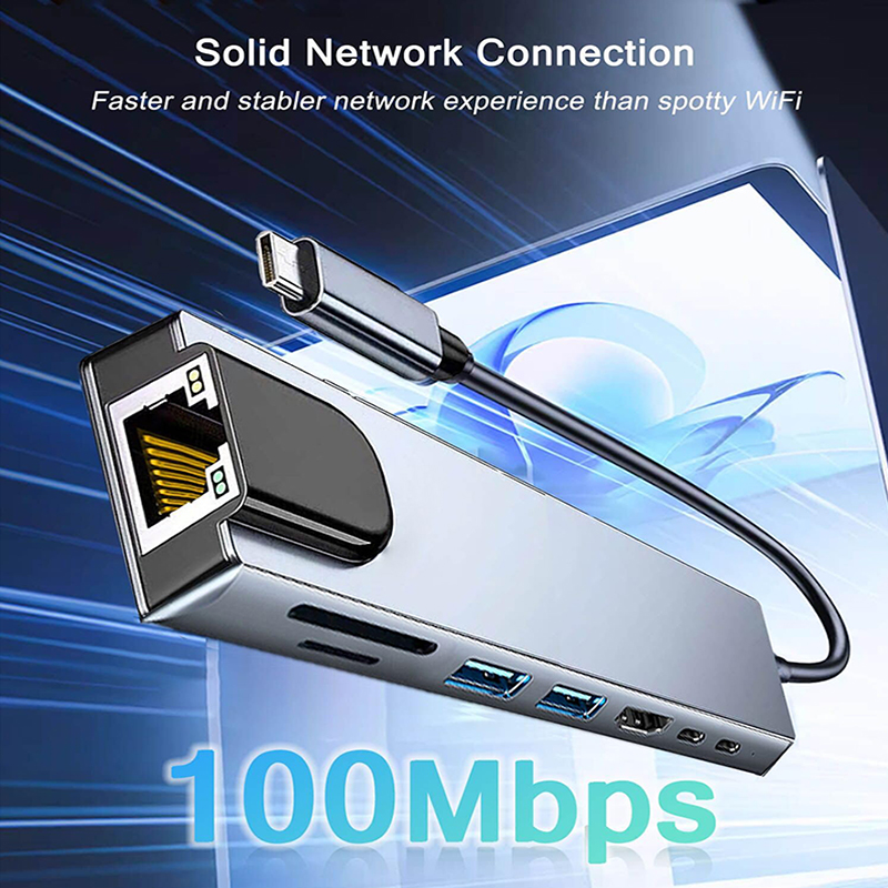 8 em 1 usb tipo c hub para mac - Home Assistant Sd avaliação e preço