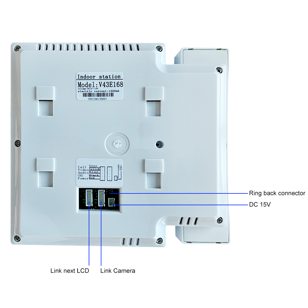 Sistema De Intercomunicador De - Smart Doorbell Wired avaliação e preço