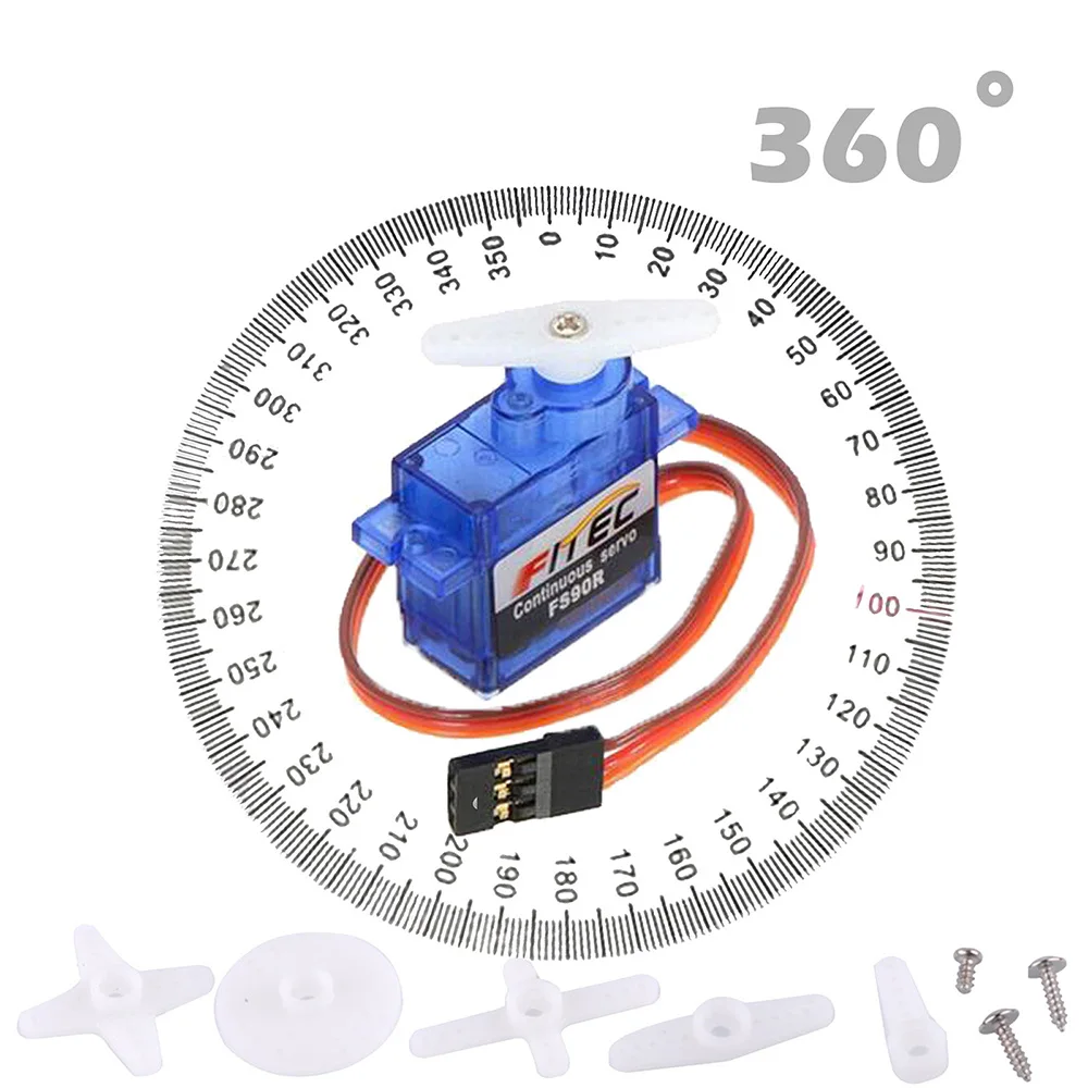Feetech mini fs90r micro servo - Diy Automation Projects avaliação e preço