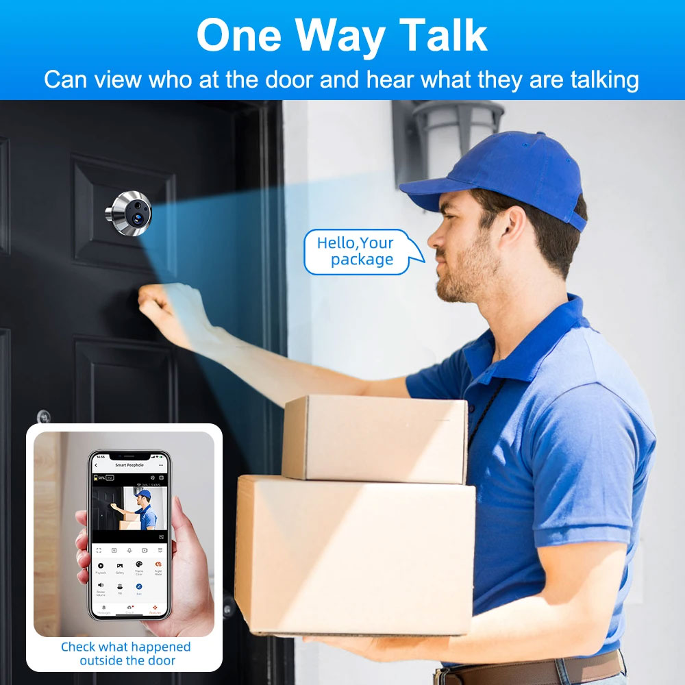 Câmera Inteligente Tuya 5MP 14 - Smart Doorbell Wired avaliação e preço