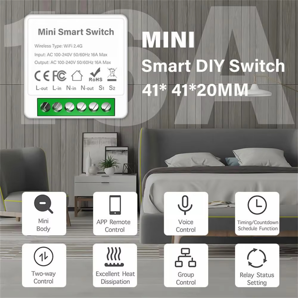 Interruptor Inteligente Mini W - Home Automation Ideas avaliação e preço