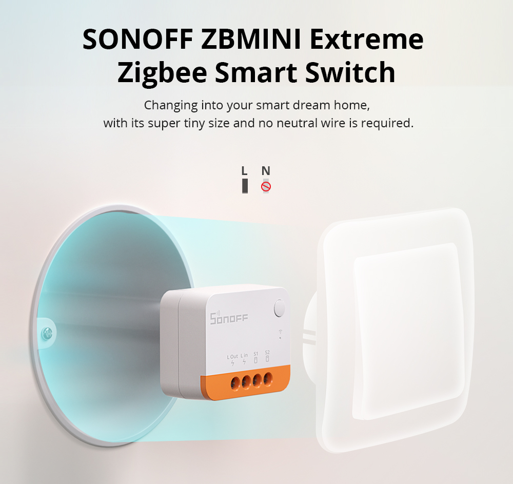 SONOFF ZBMINIL2 ZBMINI Interru - Sonoff Basic Switch avaliação e preço