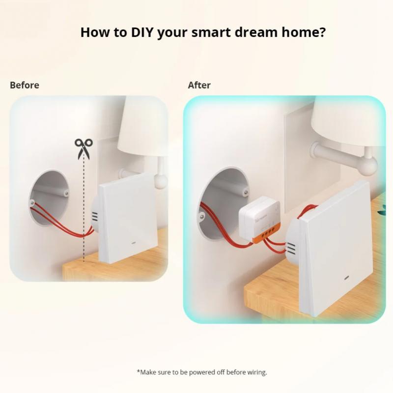 Sonoff ZBMINI-L2 zigbee diy mi - Sonoff Basic Switch avaliação e preço