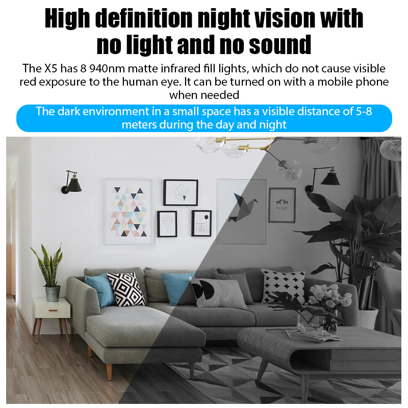 X5 mini câmera hd 1080p inteli - Home Assistant Sd avaliação e preço