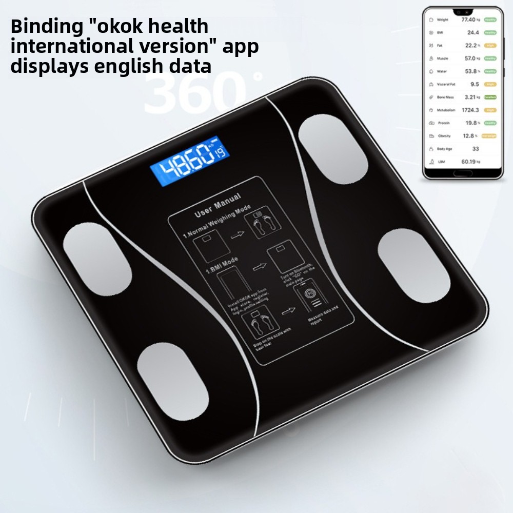 Balança de peso corporal e gor - Home Automation Industry avaliação e preço